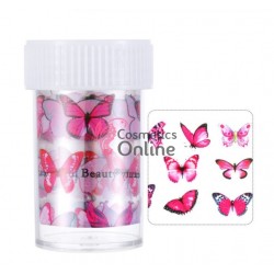 Folii de transfer cu modele de Fluturi cod F216